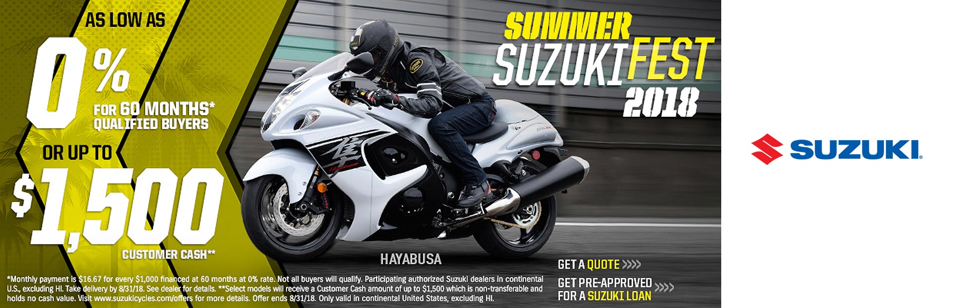 Suzuki: Summer SuzukiFest 2018
